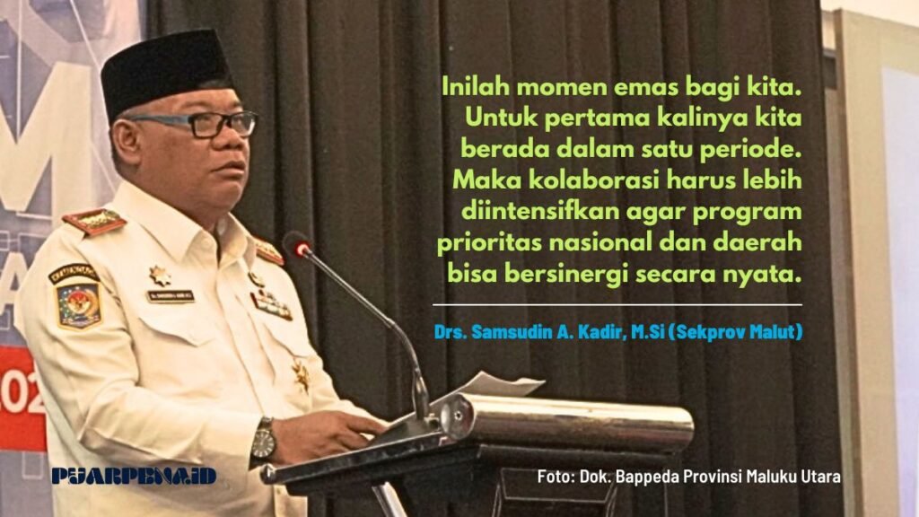 sekda provinsi maluku utara samsudin a kadir